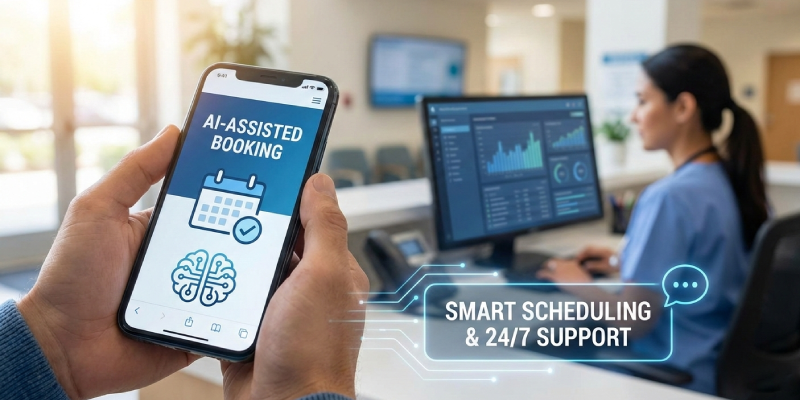 The Role of AI-Powered Websites in Modern Patient Booking Systems