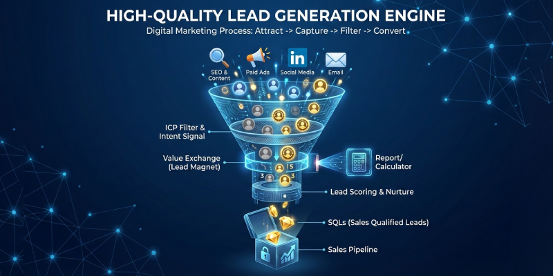 How to Generate High-Quality Leads Using Digital Marketing
